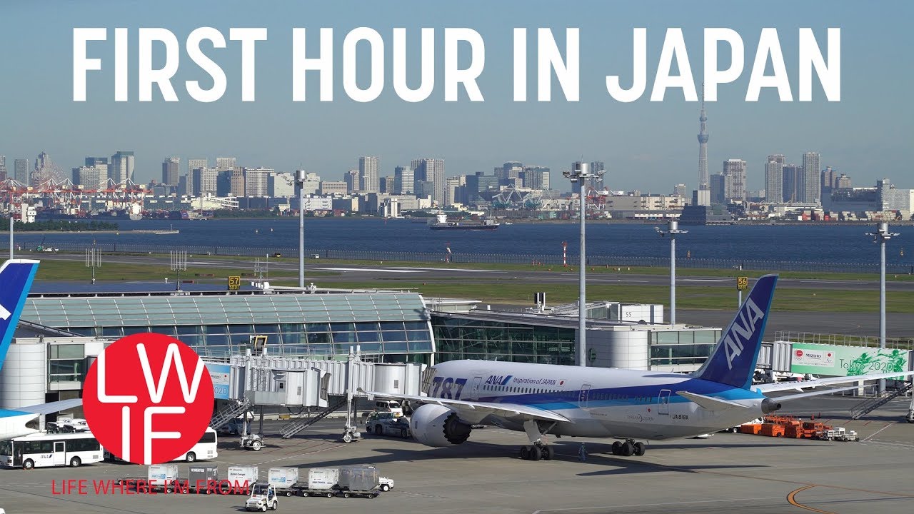 A Guide to Your First Hour in Tokyo, Japan