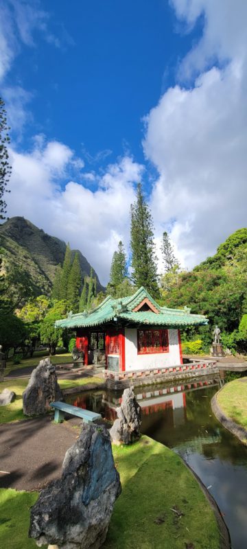 Aloha Friday Photo: Reflecting at Kepaniwai Heritage Gardens, Maui