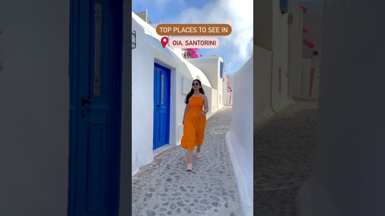 Don’t miss these places in your Santorini Greece 🇬🇷 tour| Top places to visit #greece #travelguide