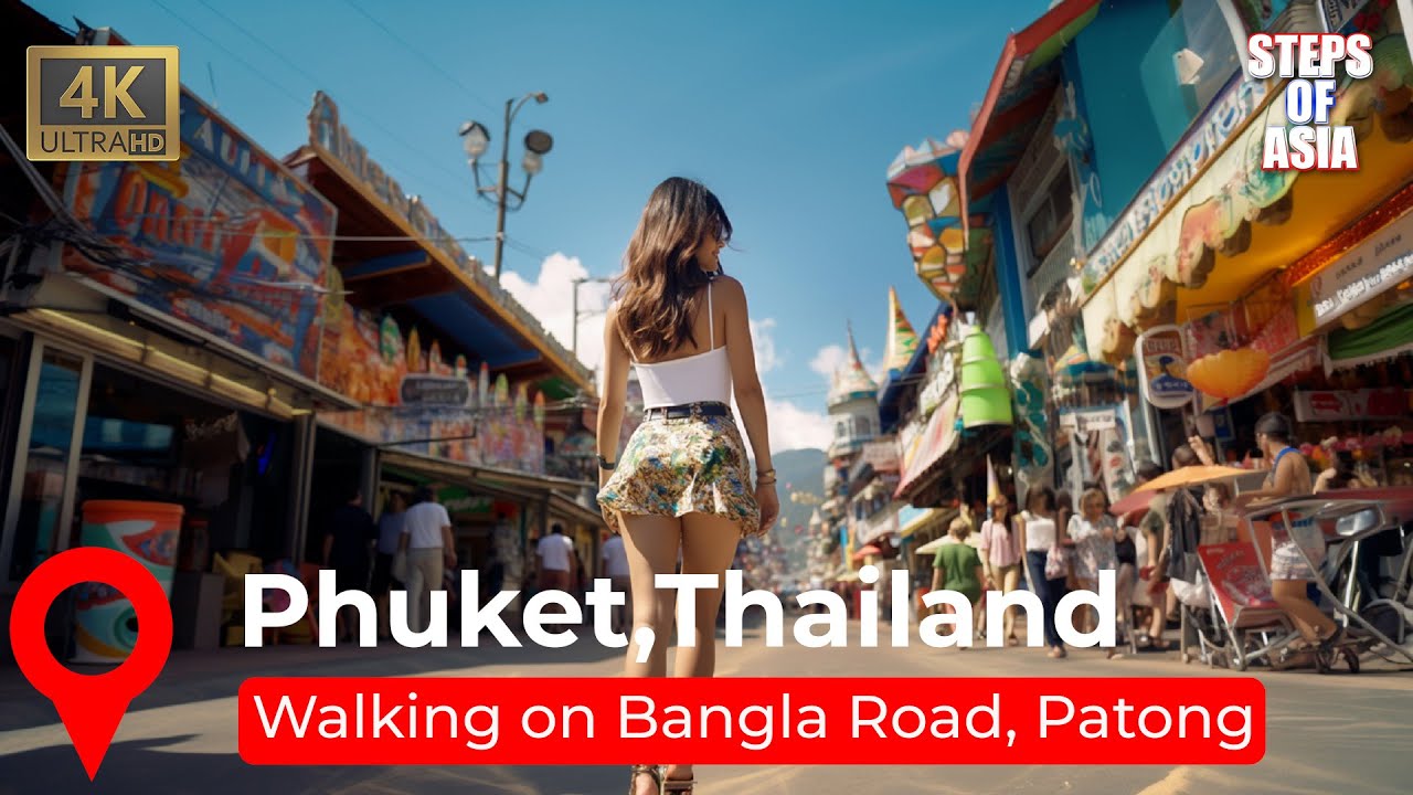 Travel Guide to the vibrant bangla road: Discover all the delights of Patong, Thailand in 4k