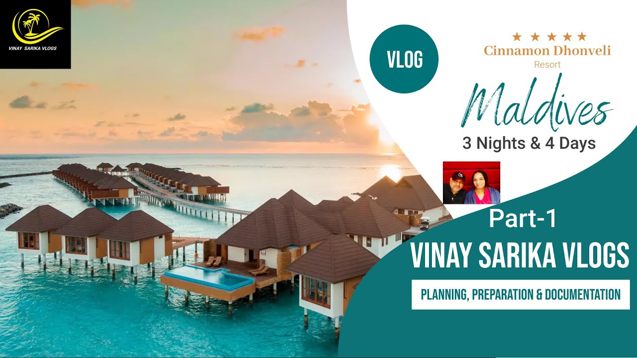 "Ultimate MALDIVES Travel Guide: Your Dream Trip from INDIA" I Part -1 I VINAY SARIKA VLOGS