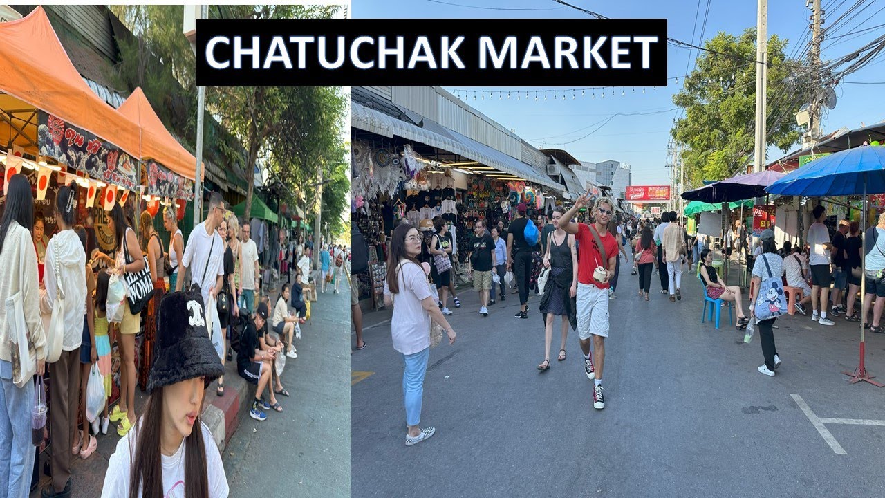 [4K TH] Fun Shopping in Bangkok: Thailand Travel Guide to BIGGEST weekend market in the world 2024.