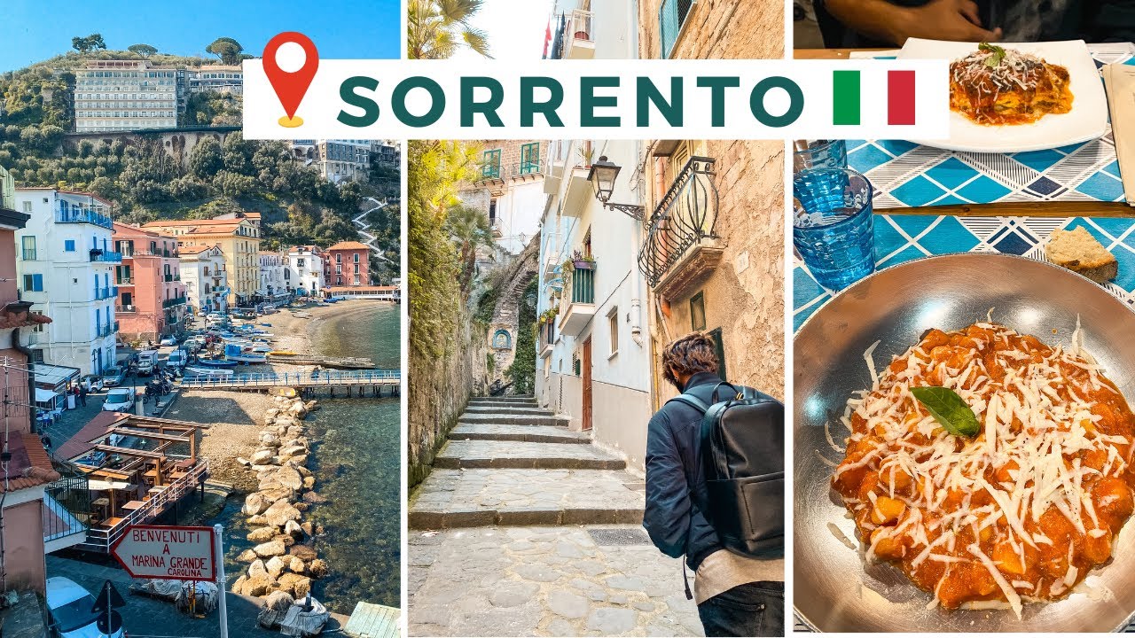 IS SORRENTO BETTER THAN AMALFI? | Sorrento Italy Travel Vlog & Guide 2022 4K  | Prices, Food & More!
