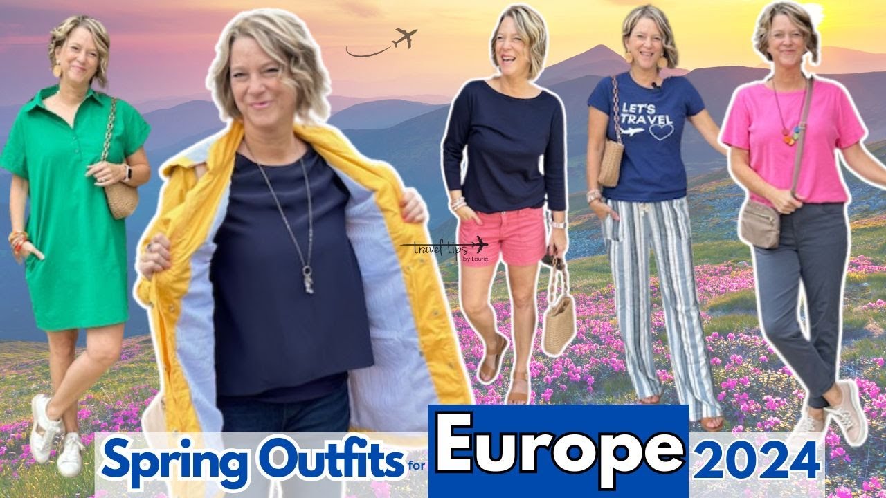 Vacation Outfits for Europe This Spring 2024 (10 Days)