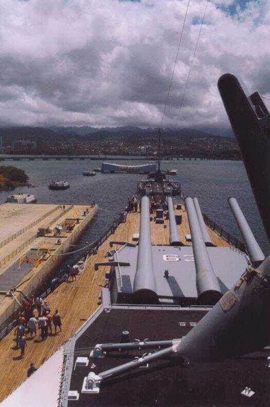Aloha Friday Photo: A view from the Mighty Mo in Pearl Harbor