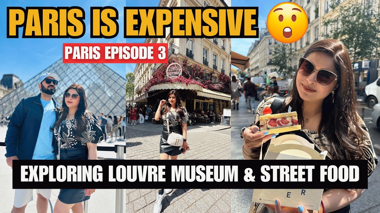 PARIS Is Really EXPENSIVE | Louvre Museum Paris Budget Travel Guide | Paris Travel Series Ep-3