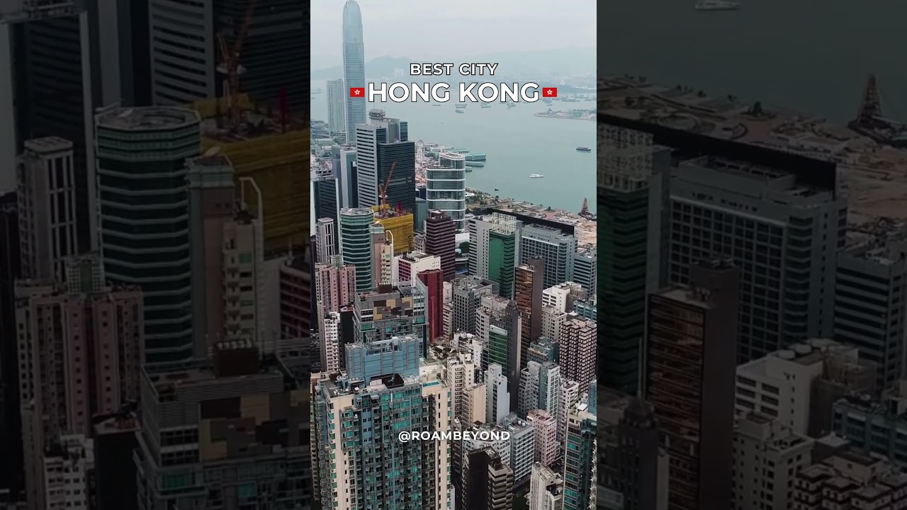 The Best City Hong Kong 🇭🇰 travel guide #travelguide #travelinspiration #hongkong #shorts #viral