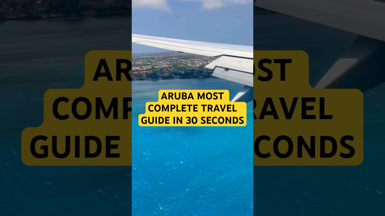 🌟 COMPLETE TRAVEL GUIDE OF ARUBA!#trendingshorts #trendingreels #viralvideo #travel#beach#paradise