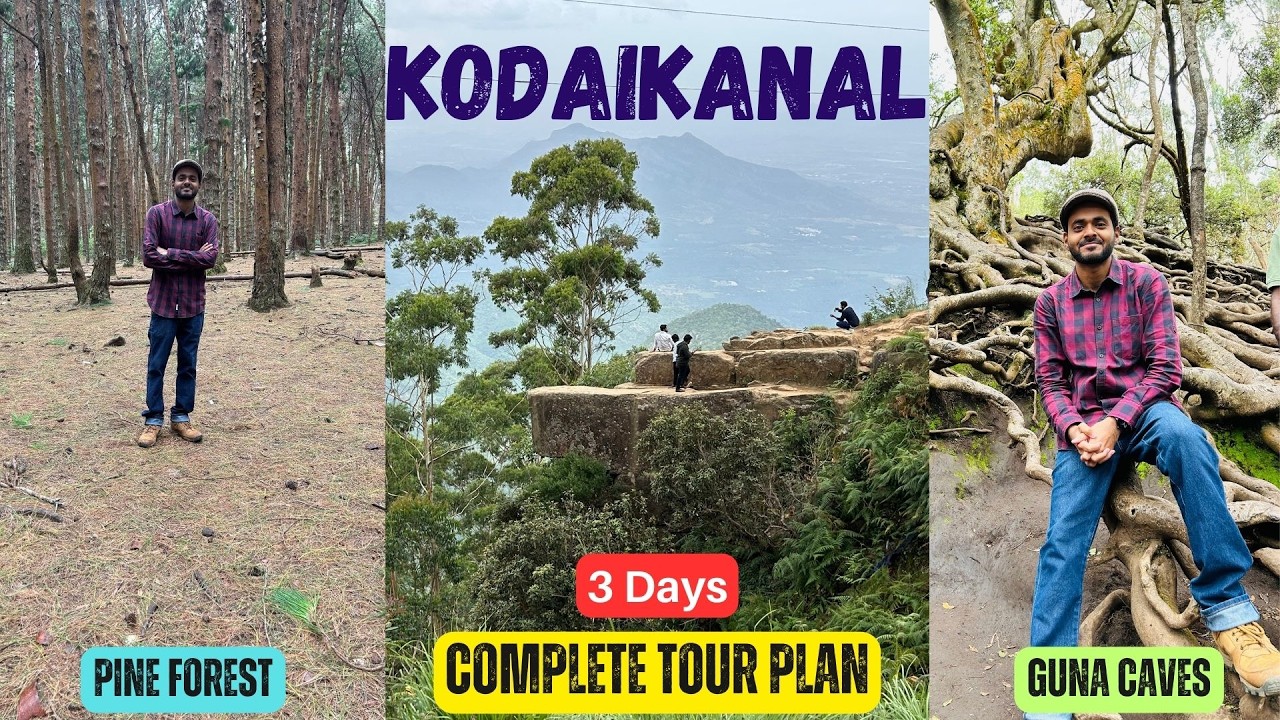 KODAIKANAL Travel Guide || Complete Guide To KODAIKANAL Tour Plan || Places To Visit In KODAIKANAL