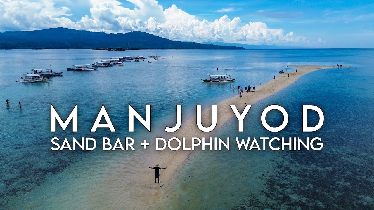 MANJUYOD SANDBAR + DOLPHIN WATCHING 2024 | Complete Travel Guide + Expenses + Island Tour