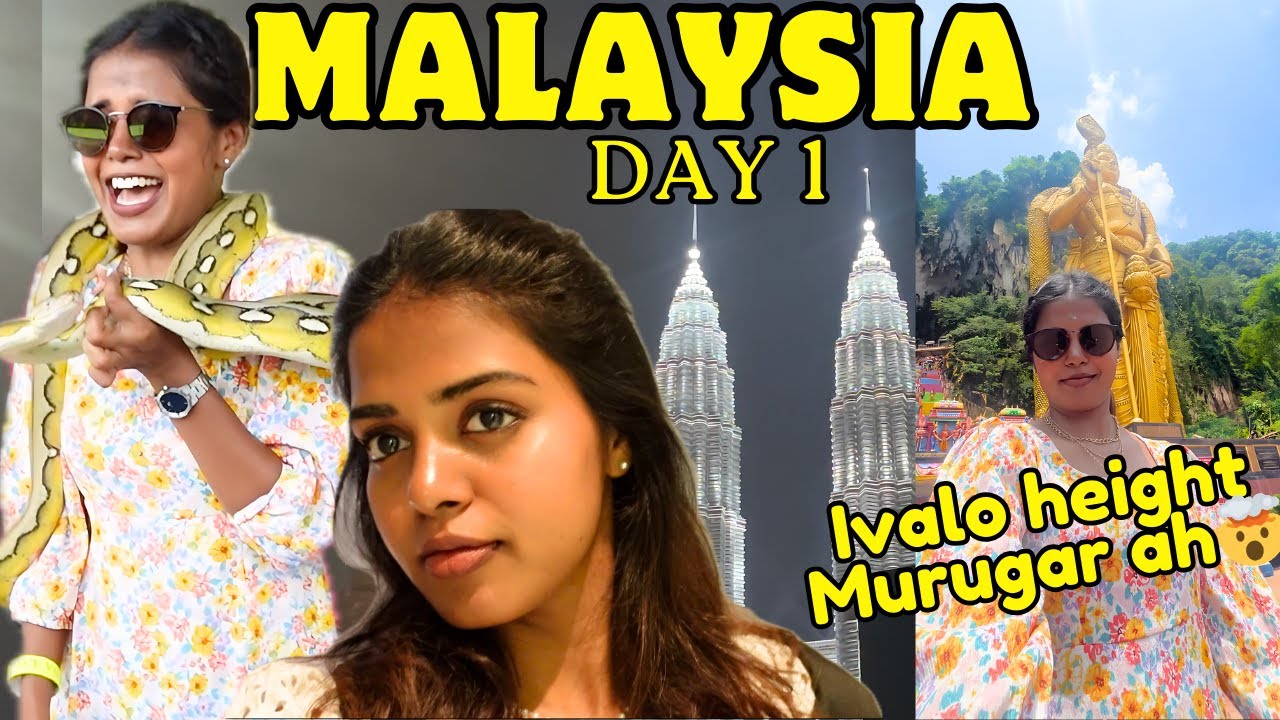 Nambalum BILLA padathula vara murugar'a nerla pathachu🤩||MALAYSIA TRAVEL GUIDE|| தமிழ் || HARINI SI