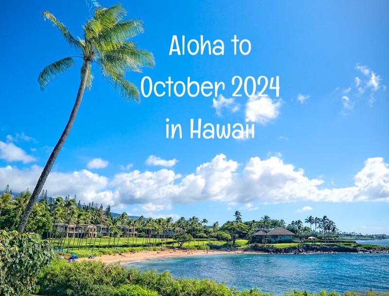 What to expect for a October 2024 Hawaii vacation - weather and events