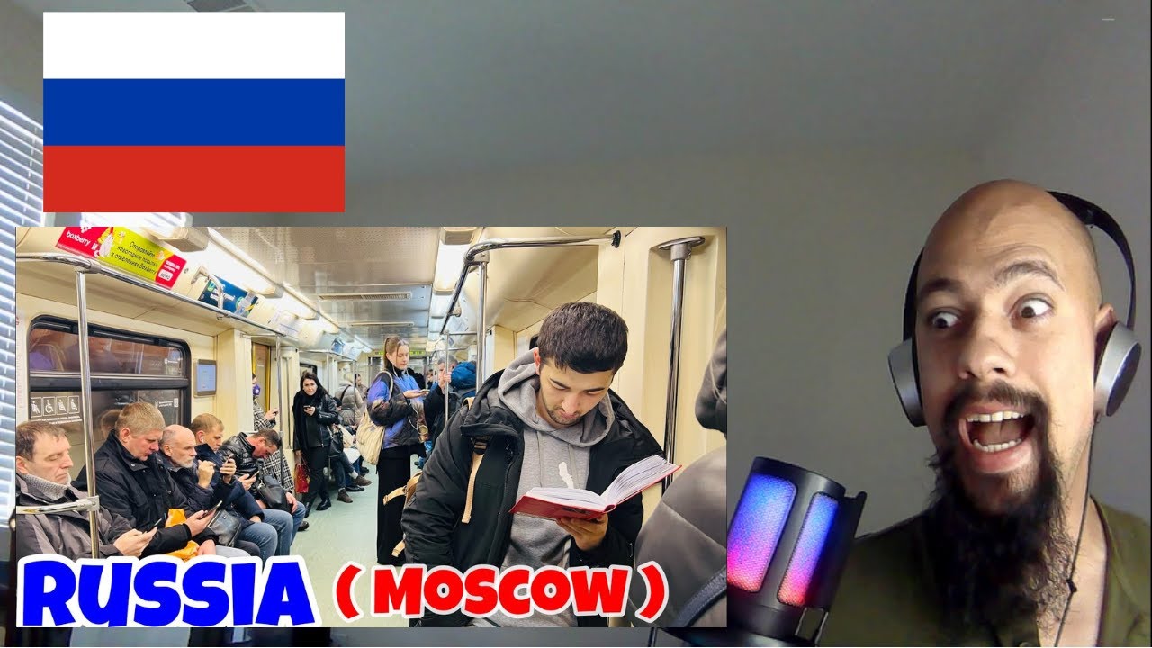 First Time Reacting To WALK INSIDE MOSCOW METRO | Moscow Travel Guide | Russia Travel Guide