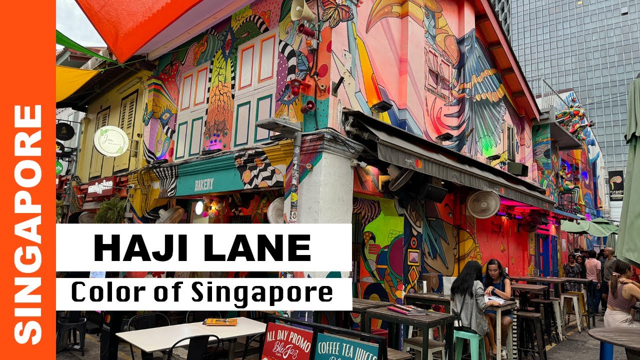 Haji Lane Singapore | Ultimate Travel guide to Singapore | 4K