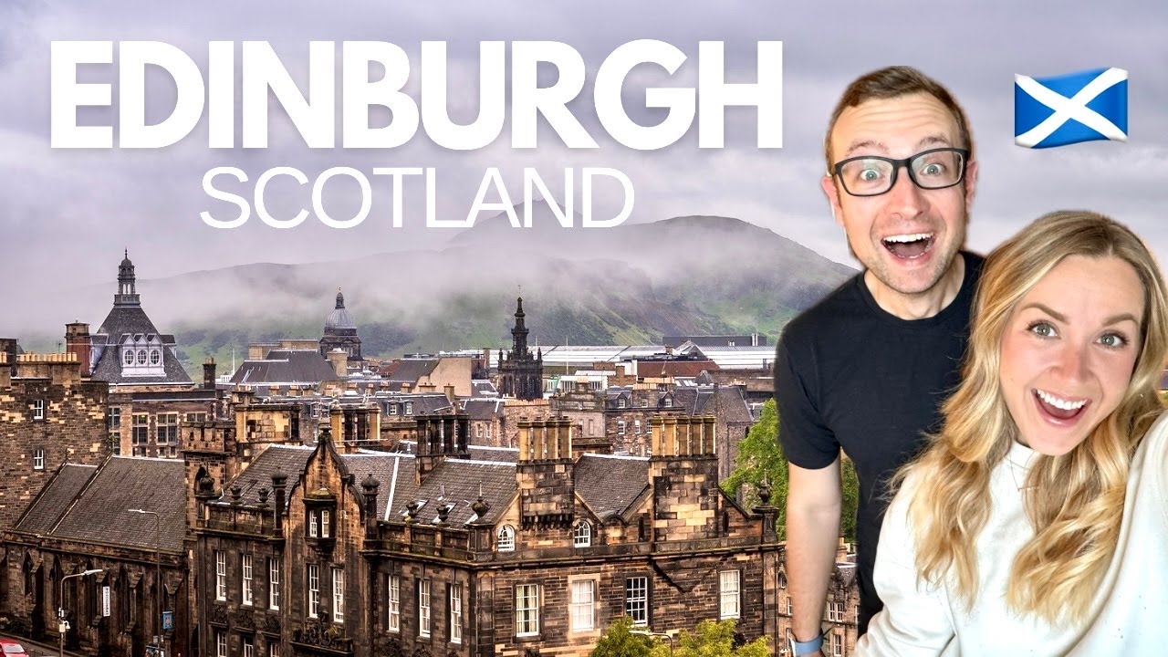 How Have We Never Been Here?! 4 Day Travel Guide & VLOG in Edinburgh Scotland 🏴󠁧󠁢󠁳󠁣󠁴󠁿