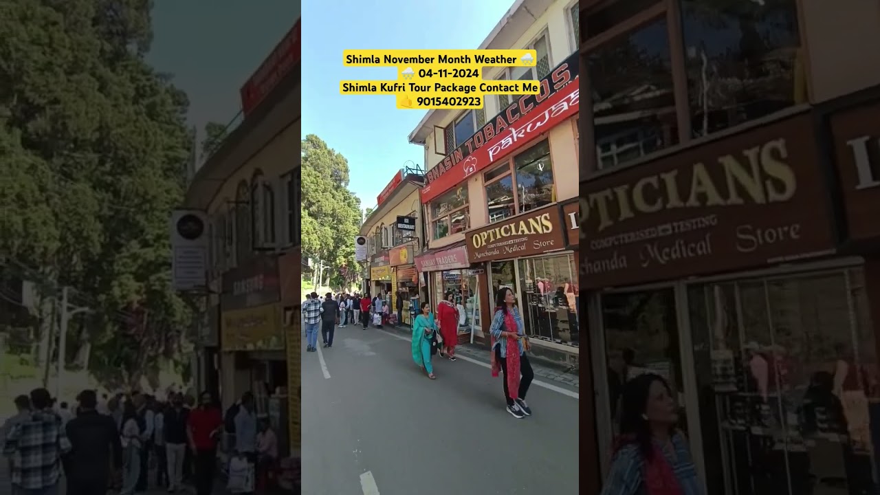 Shimla in November month weather 2024, shimla travel guide, shimla daily vlogs, shimla today weather