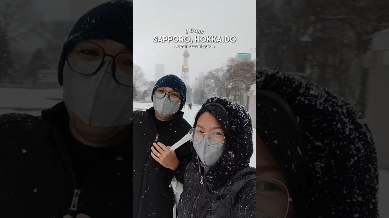 Quick travel guide to 7 days in Sapporo Hokkaido Japan ❄️🇯🇵 #sapporo #japantravel #japanguide #fyp