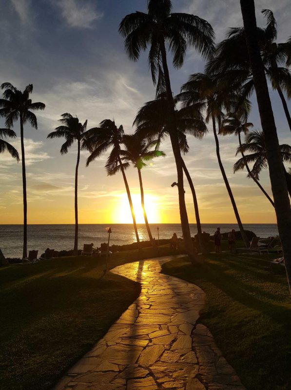 Aloha Friday Photo: On the path to sunset