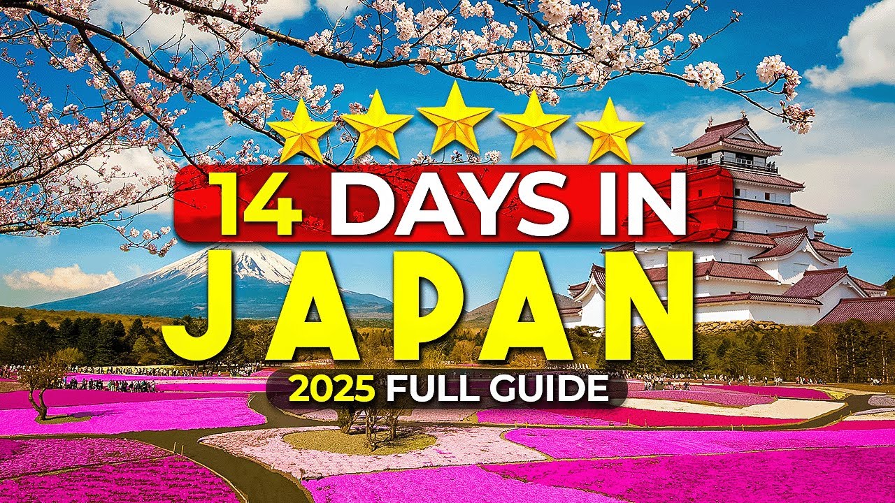 How to Spend 14 Perfect Days in Japan (2025 Travel Guide)