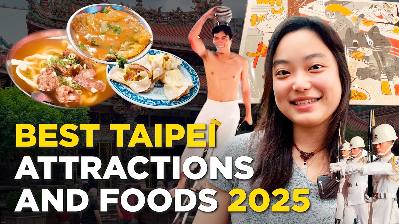 Taipei travel guide: BEST foods & attractions 2025 | Voted by Instagram Followers!