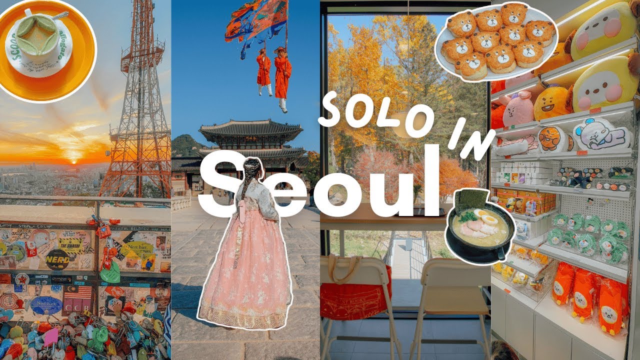 a solo travel guide to Seoul, South Korea - what to do and where to eat🍜🇰🇷🍡