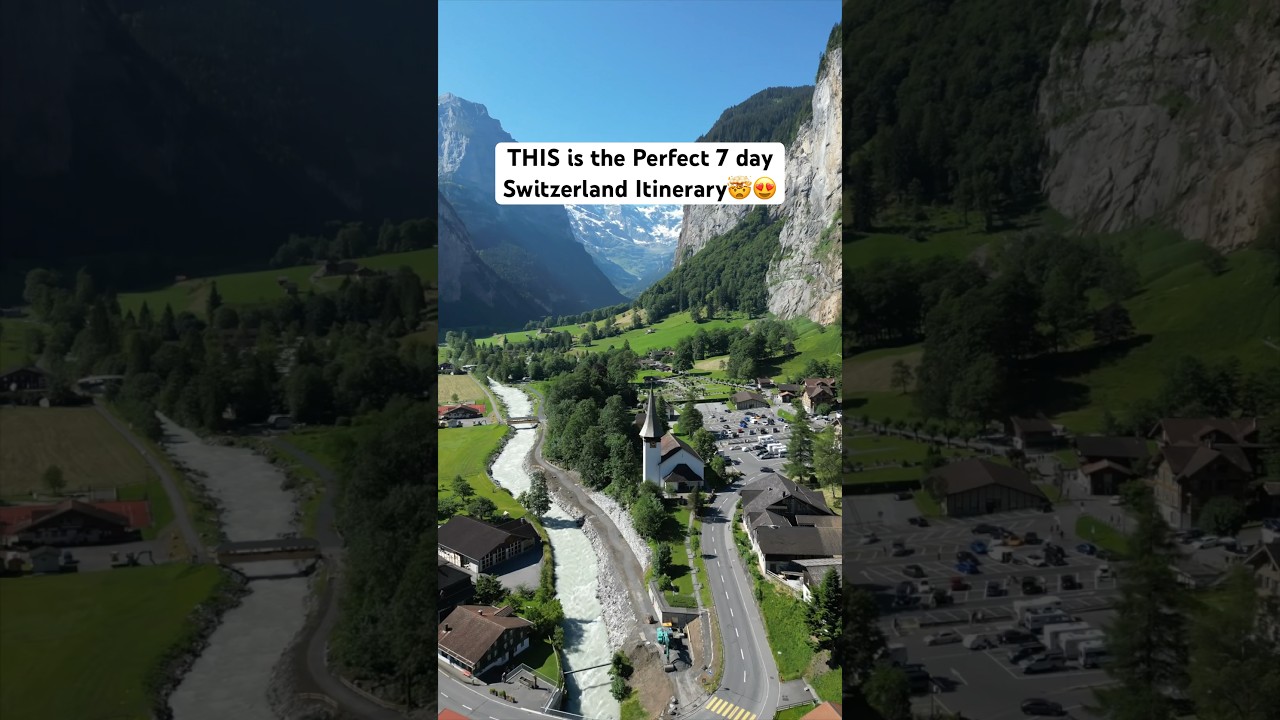 The ULTIMATE 7 Day Switzerland Itinerary🙌🏼 #switzerland #travelguide #foryoupage