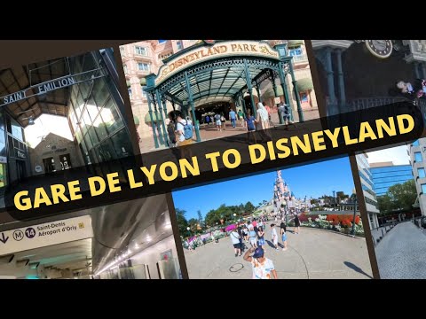 Gare de lyon to Disneyland Paris metro line 14 | Complete travel guide