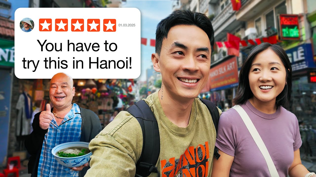 We Followed YOUR 5-Star Hanoi Recommendations! 🇻🇳 (Ultimate Vietnam Travel Guide 2025)